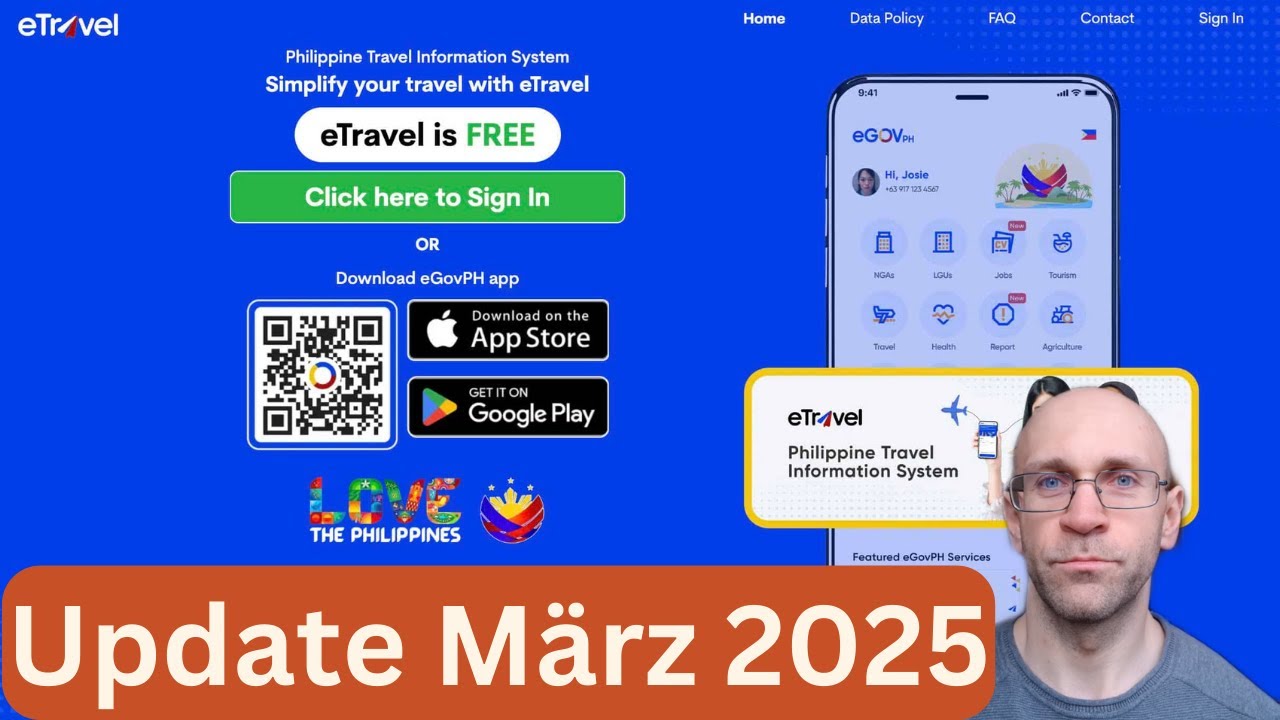 eTravel Update M&auml;rz 2025 | f&uuml;r Reisende in die Philippinen wichtig??? 🤔