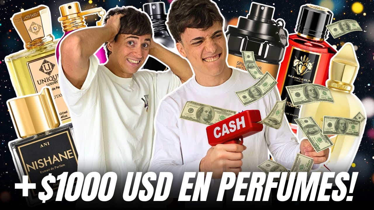 GASTAMOS +1000 USD EN PERFUMES! | HAUL COMPRAS EN USA!