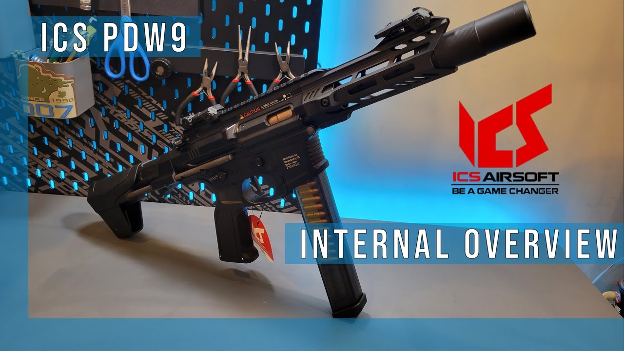 ICS PDW9 Disassembled for Review