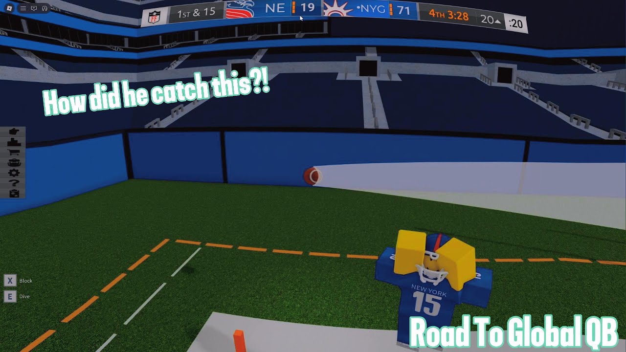 how did he catch this?! | Road To Global QB