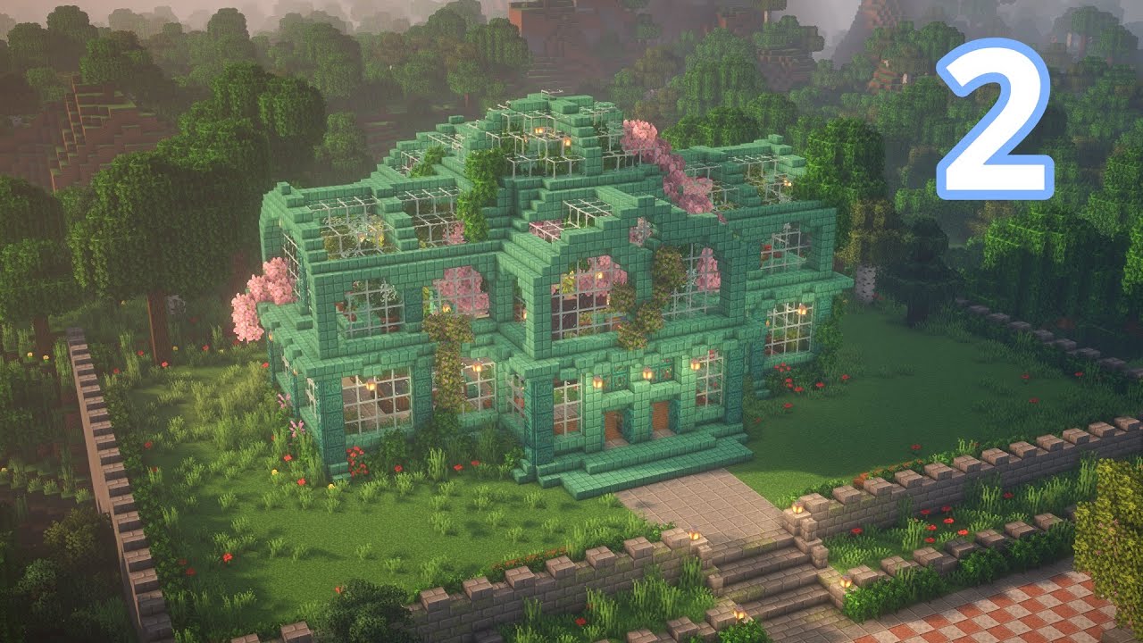 Minecraft | How to build a Greenhouse for all in Game Plants in 1.20 (Part 2)