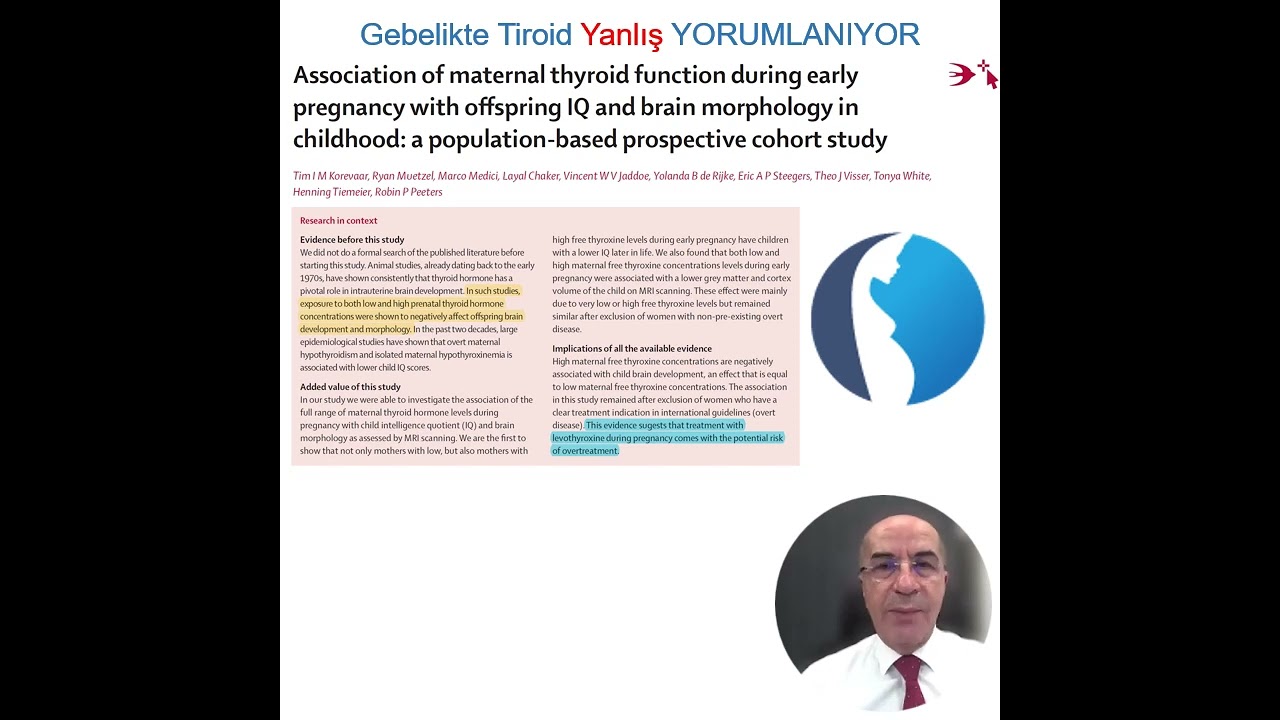 Gebelikte Tiroid için yapılan sık yapılan ve doğru bilinen YANLIŞLAR