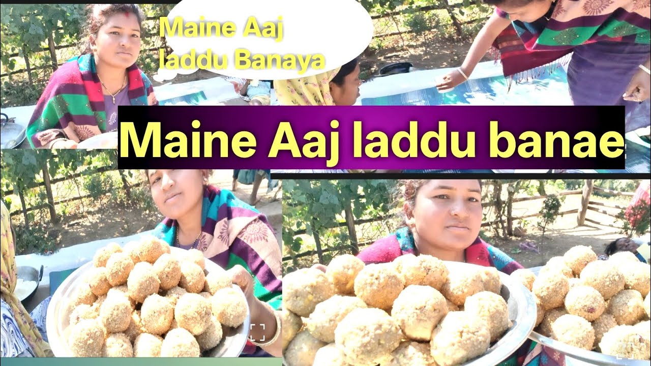 Maine Aaj Laddu Banae  Mere Baccho Ka Favourite