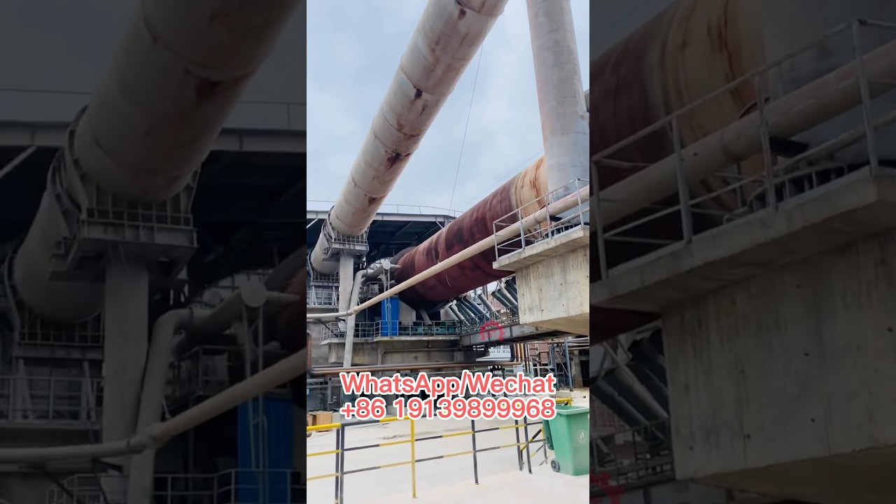 Large cement clinker production line,2.5&times;70m rotary kiln in cement plant, cement calcining kiln