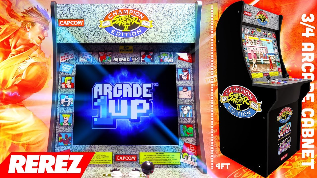 Arcade 1UP Street Fighter Home Arcade Review - Rerez