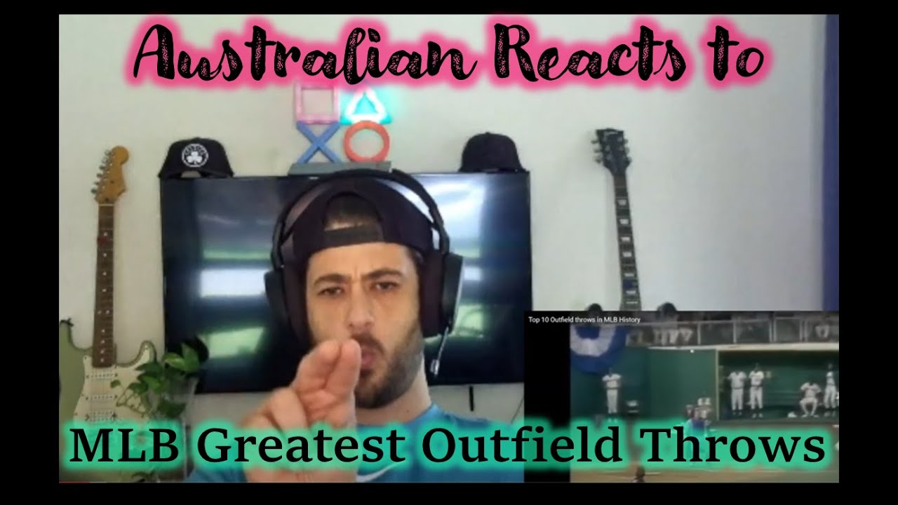 Australian Reacts to MLB Greatest Outfield Throws