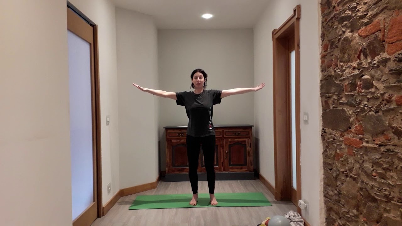 Pilates workout from home