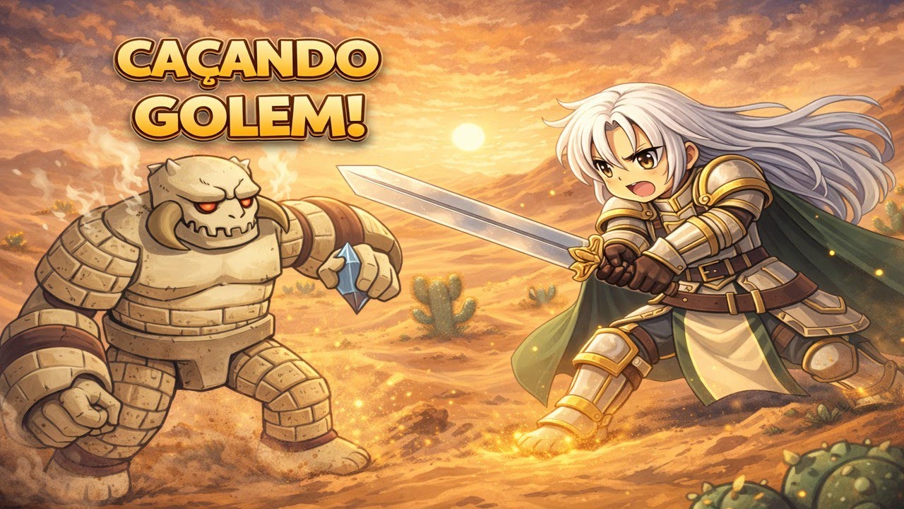 Caçando Golem! - Ragnarok Landverse America