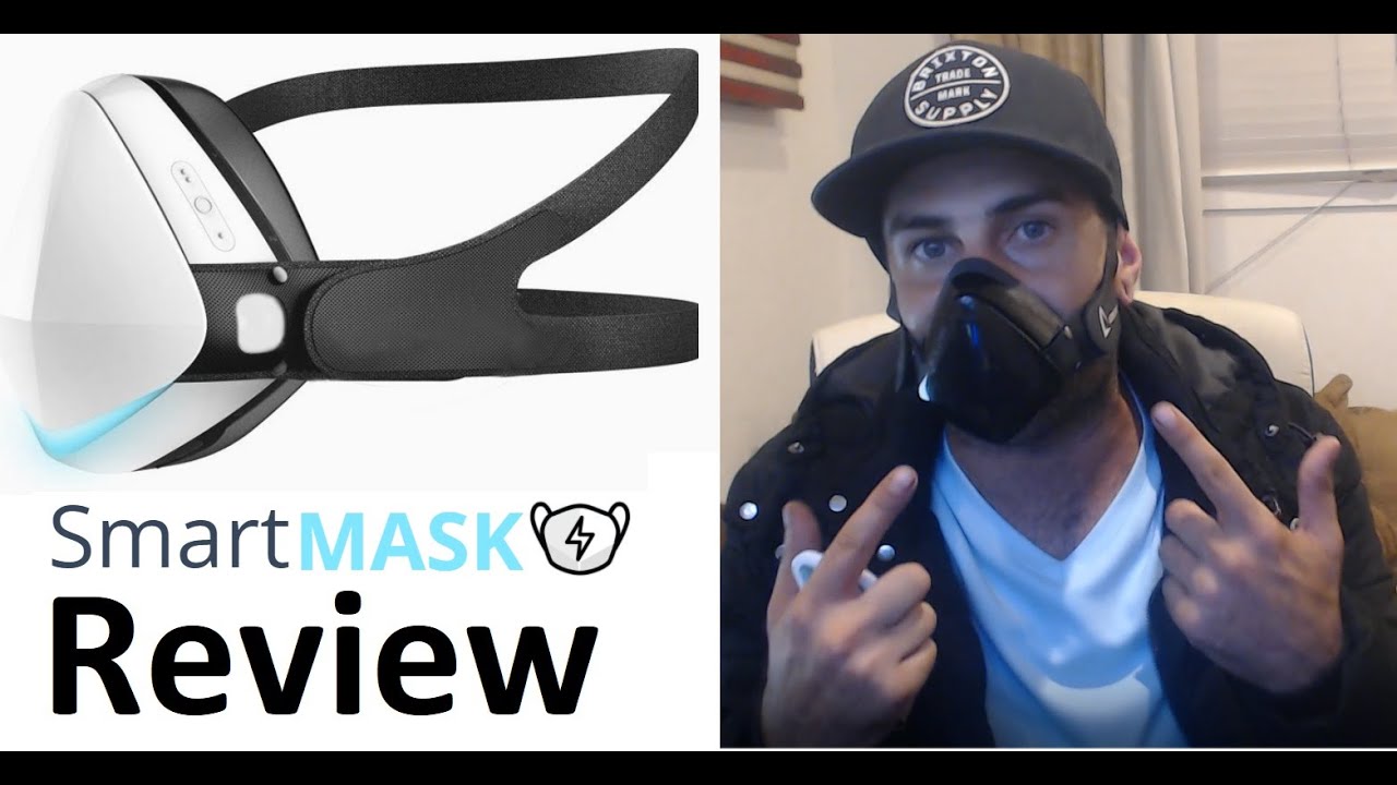 Smart Mask | Air Purifying Face Mask with Fan and HEPA filter