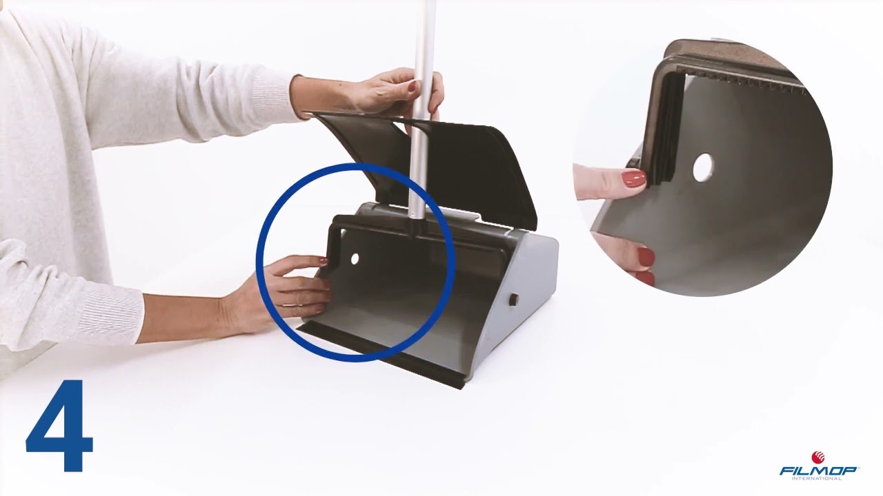 Jobby Dust Pan Assembly & Use Instructions