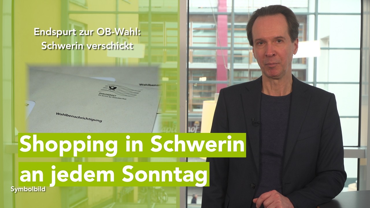 Einzelhandel: Schwerin gibt Weg für Sonntagsöffnung frei