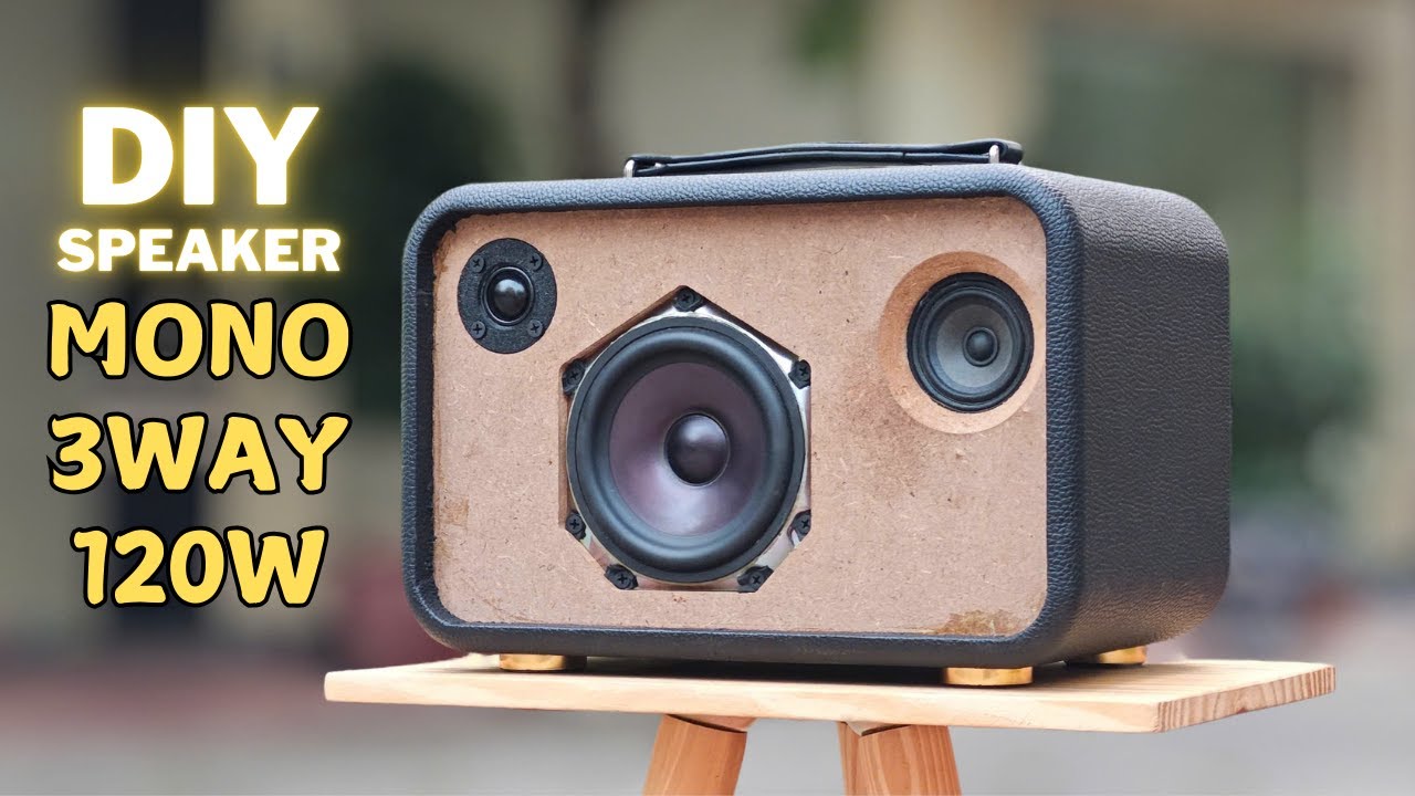 DIY Speaker Mono 3Way | B&O 2 Coil + Citation One | Meoto Diy