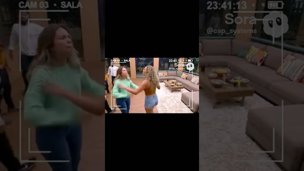 A. PAULA E SARA SAEM NA BAIXARIA #bbb #bbb26 #redebbb #bigbrotherbrasil