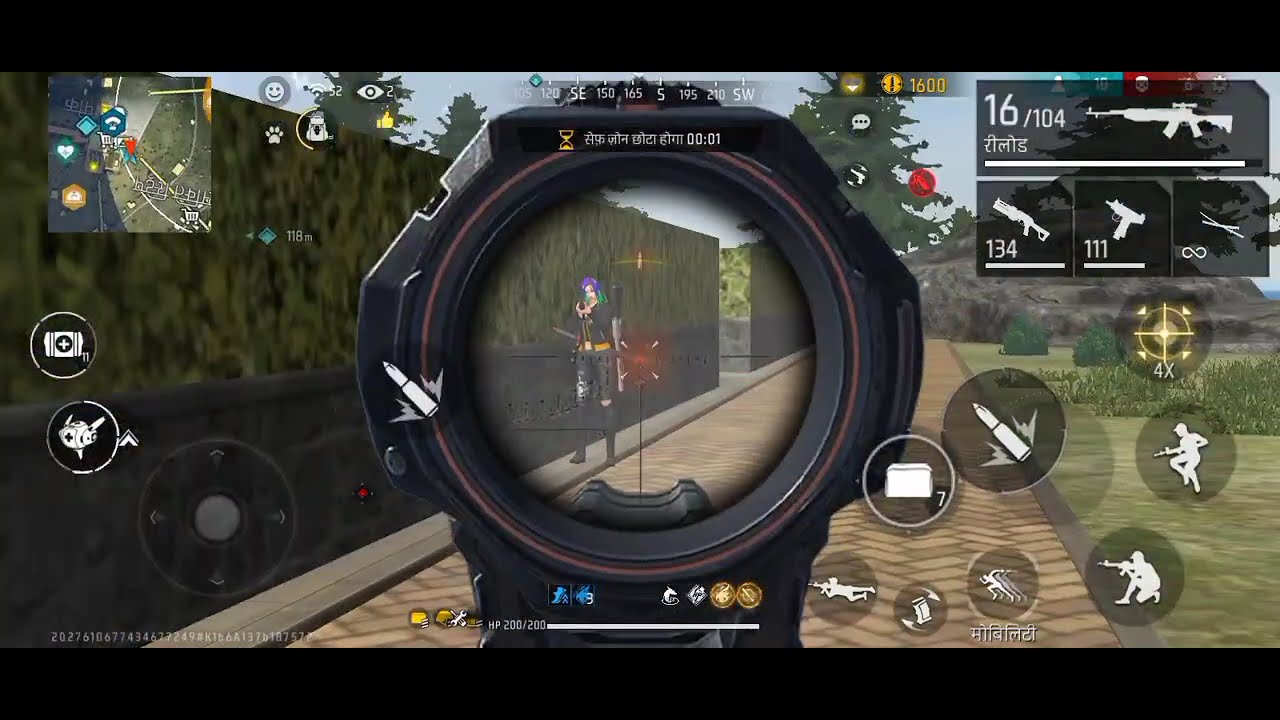 Solo vs squad 9 kill free fire 