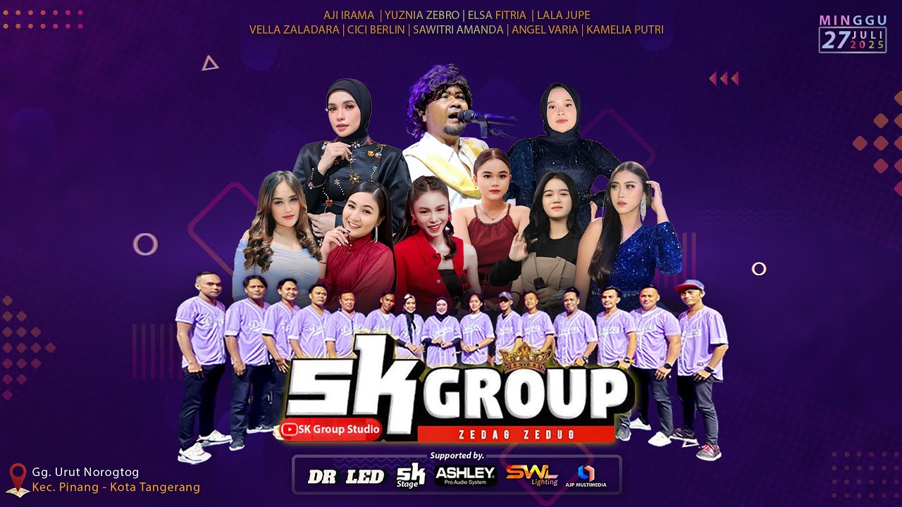 LIVE SK GROUP -  Gg. URUT NOROGTOG, KEC. PINANG - KOTA TANGERANG | MINGGU 27 JULI 2025 (MALAM)
