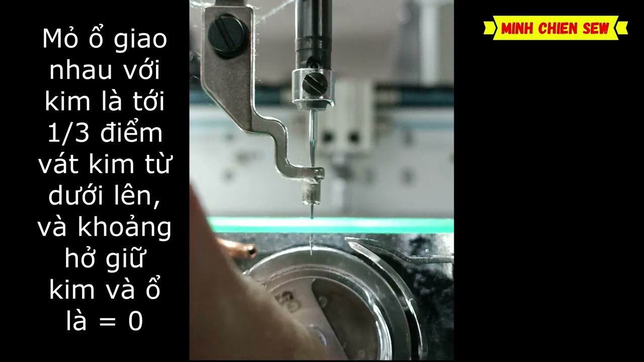Chỉnh tầm ổ và kim máy lập trình khổ lớn 13085
