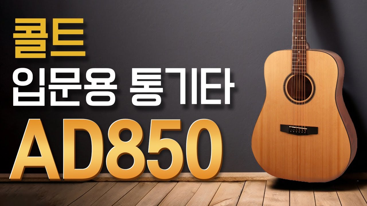 콜트 AD850 OP 가성비 입문용 통기타 (Cort AD850 OP)
