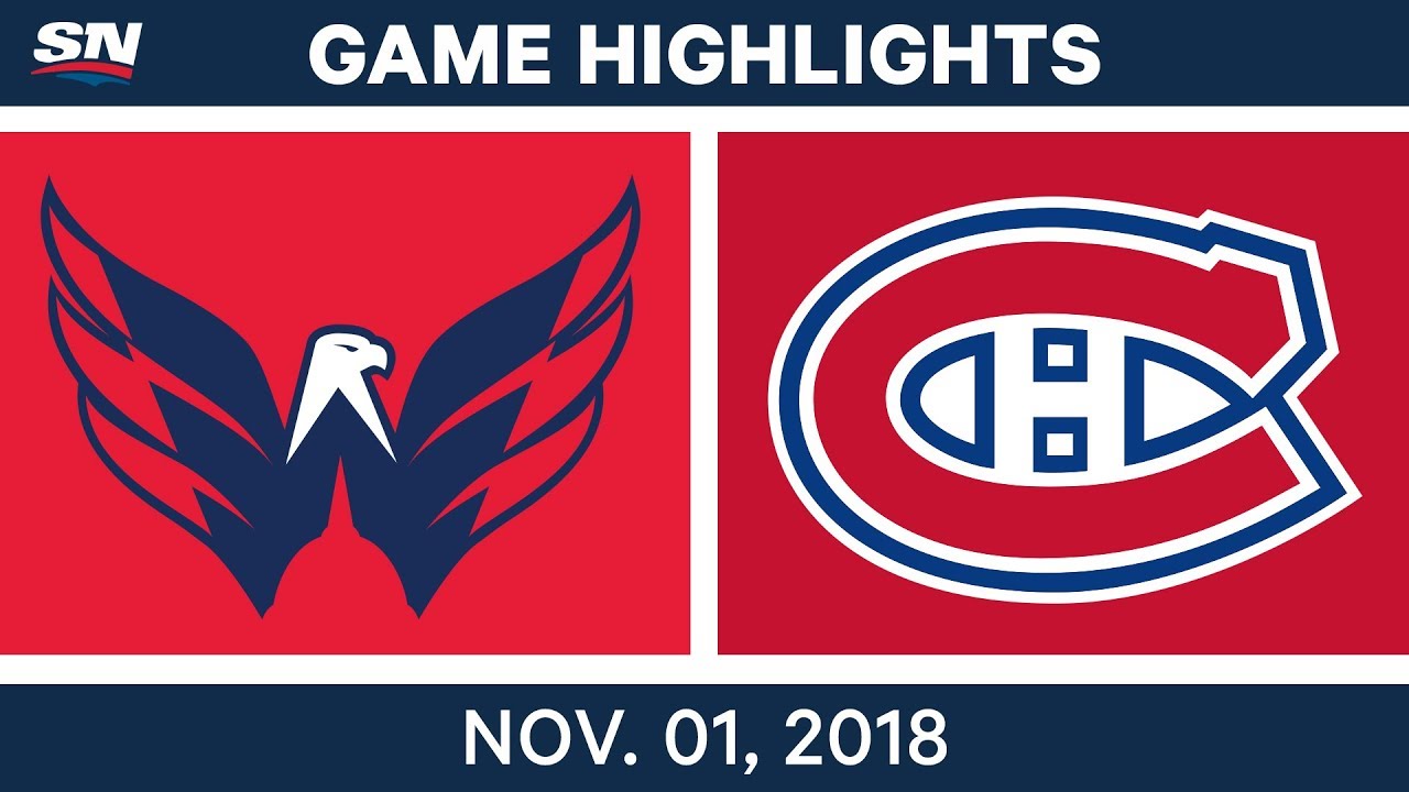 NHL Highlights | Capitals vs Canadiens - Nov. 1, 2018