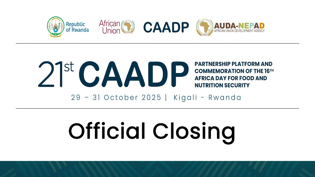 DAY 3: Closing Plenary and OFFICIAL CLOSING