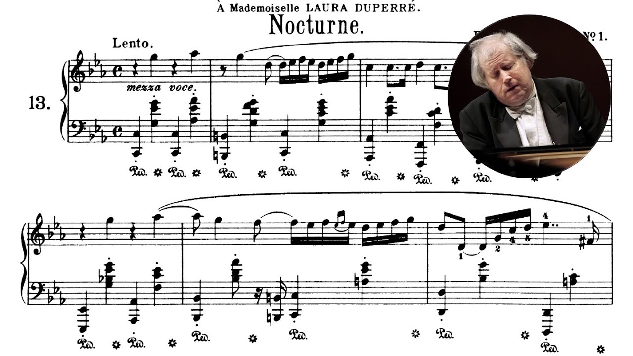 Grigory Sokolov - Chopin Nocturnes Op.48 (Sheet Music)