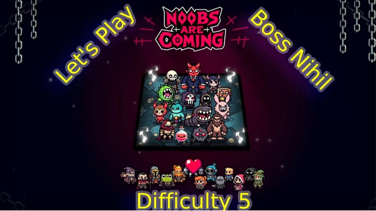 NOOBS ARE COMING: NIHIL Max Difficulty Gameplay (no commentary)