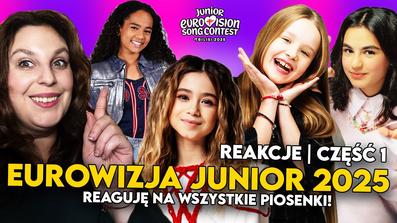 Oceniam WSZYSTKIE piosenki Eurowizji Junior 2025! | Junior Eurovision 2025 all songs reaction