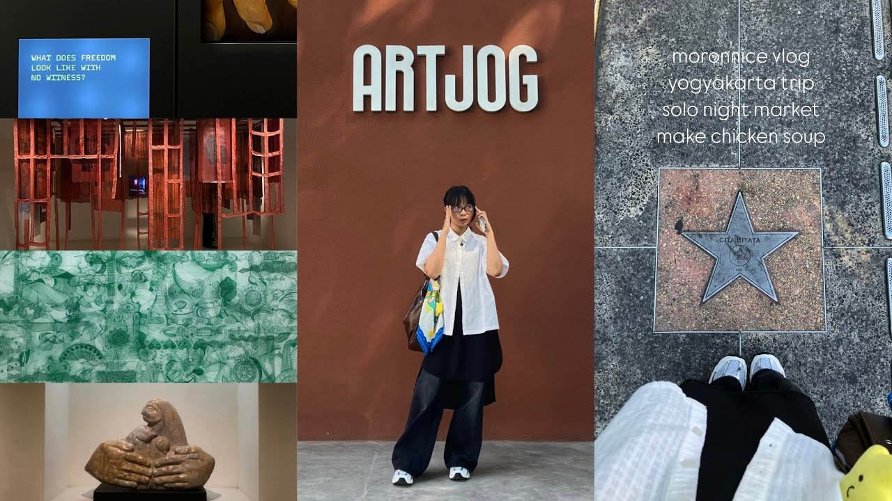 living in solo | artjog exhibition | solo night market | make chicken soup