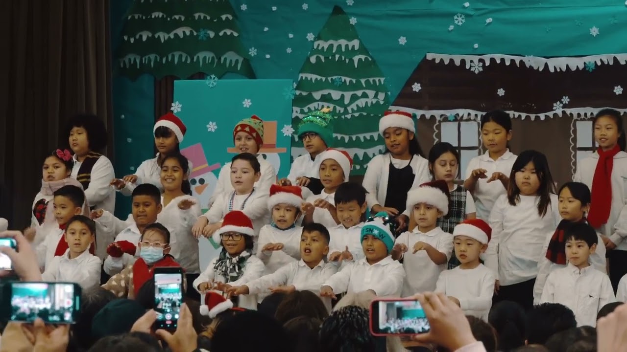 Hot Chocolate - Winter Wonderland 2023 - Charles H. Kim Elementary School - LAUSD CA