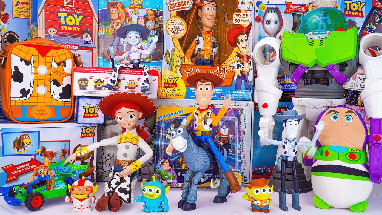 Disney Pixar Toy Story Collection Unboxing | Disney Pixar Toy Story Buzz Lightyear, Woody