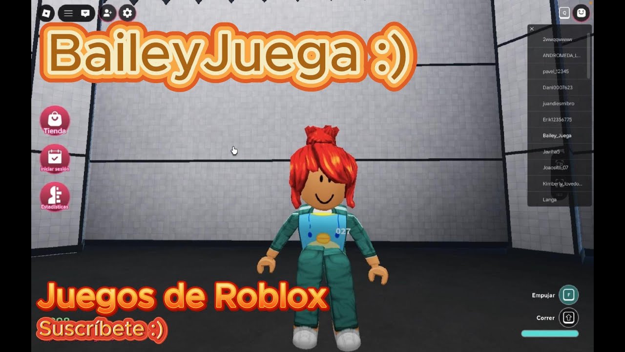ROBLOX -Jugando juegos de Roblox _Bailey juega