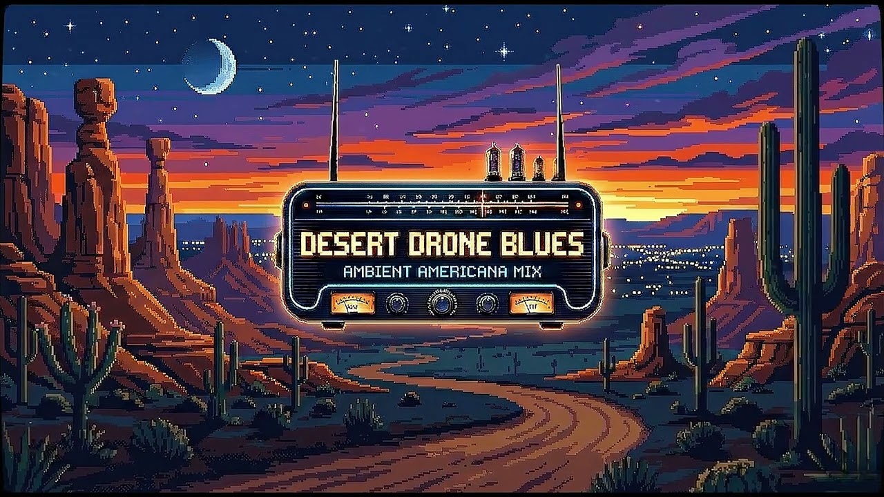 Desert Drone Blues 🌌 • Mix No.8 • Deep Focus & Meditation • Arid Ambient Instrumental Mix