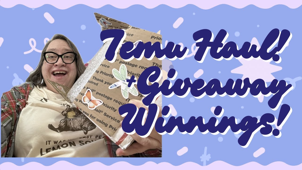 Fun Temu Haul! Winnings from @TEATimeAdventures!