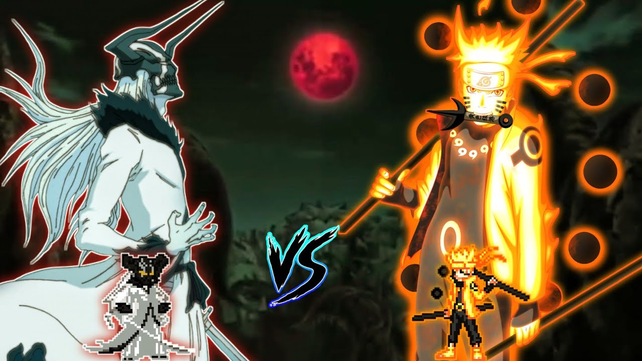 Zangetsu V2 (All Form) New VS Naruto OP(All Form) in Jump Force Mugen