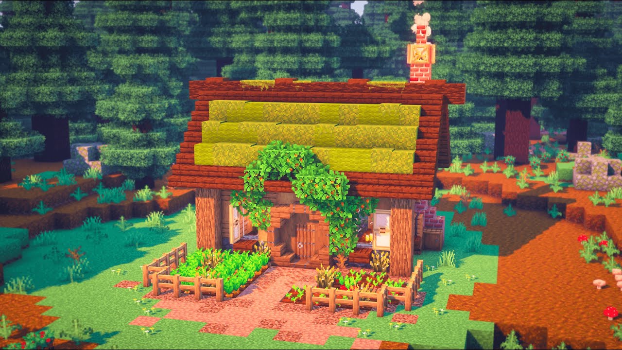 Minecraft | How to Build a Cozy Rustic Cottage
