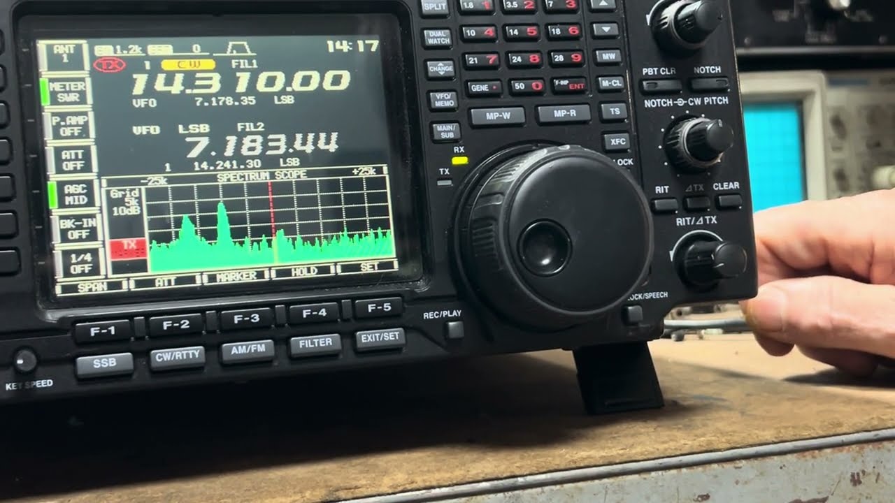 Icom IC-756 Pro II With SM-5
