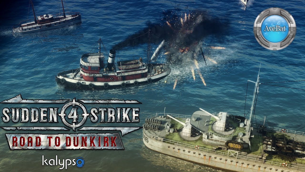 Sudden Strike 4 - Road to Dunkirk  Gameplay 60fps
