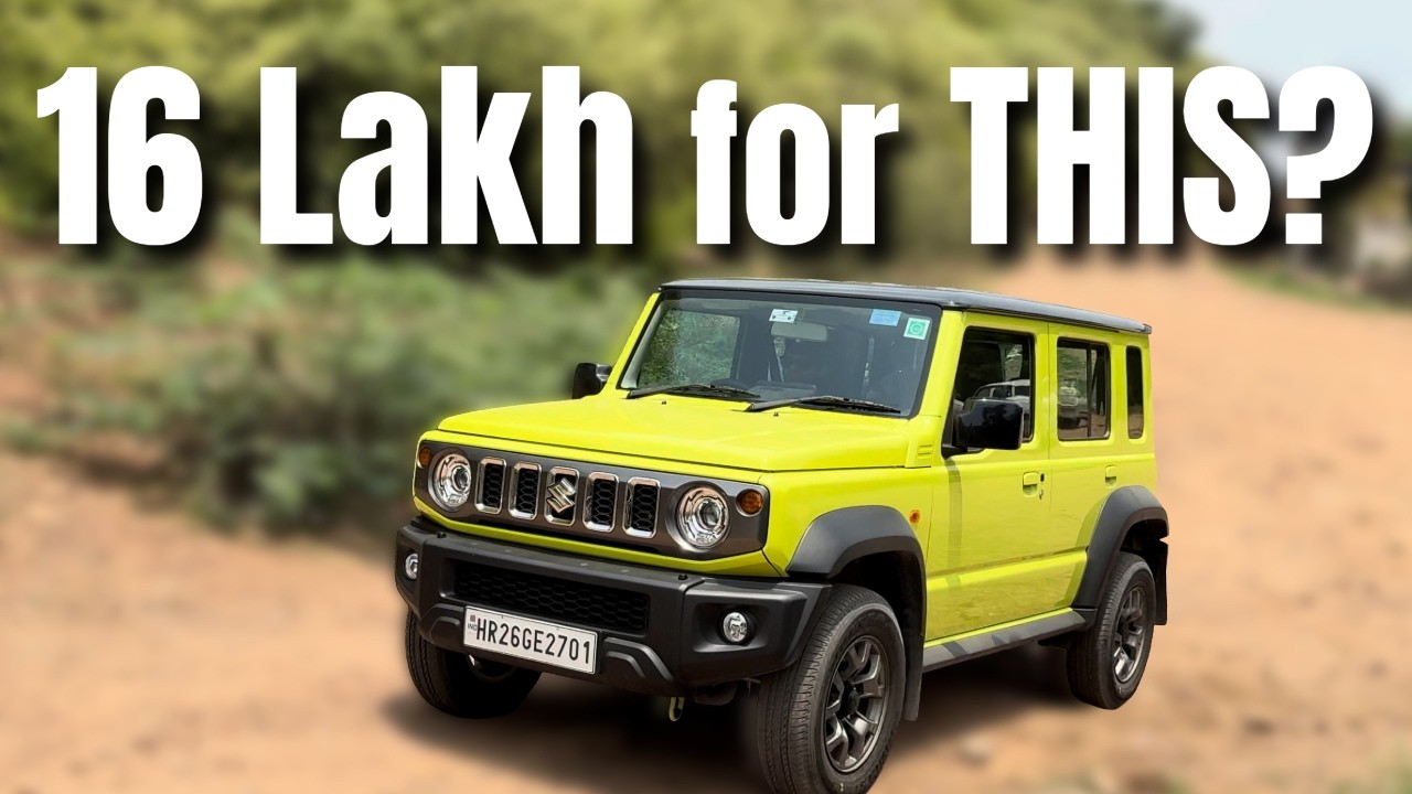 Maruti Suzuki Jimny MOST DETAILED Review | Is it WORTH IT?