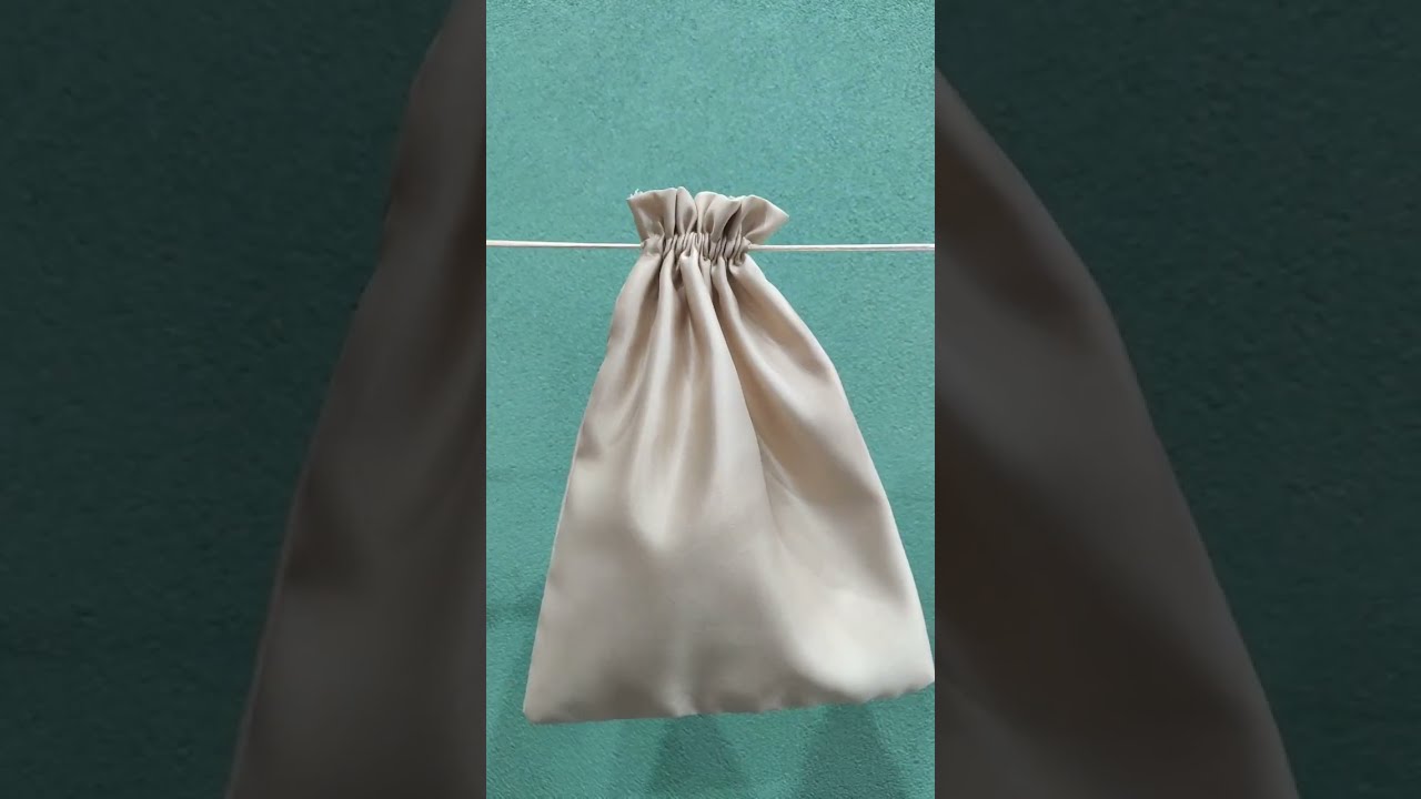 Custom Drawstring Bag For Cosmetics/Skin Care Products/Wig #drawstringbag #custombag #cosmeticsbag