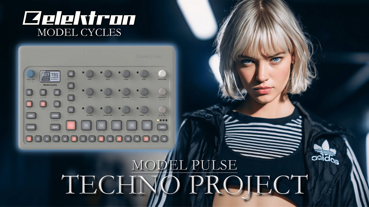🔥 ELEKTRON MODEL CYCLES - MODEL PULSE ⚡️ 16 Hypnotic Techno Patterns | Another Machines 🔥