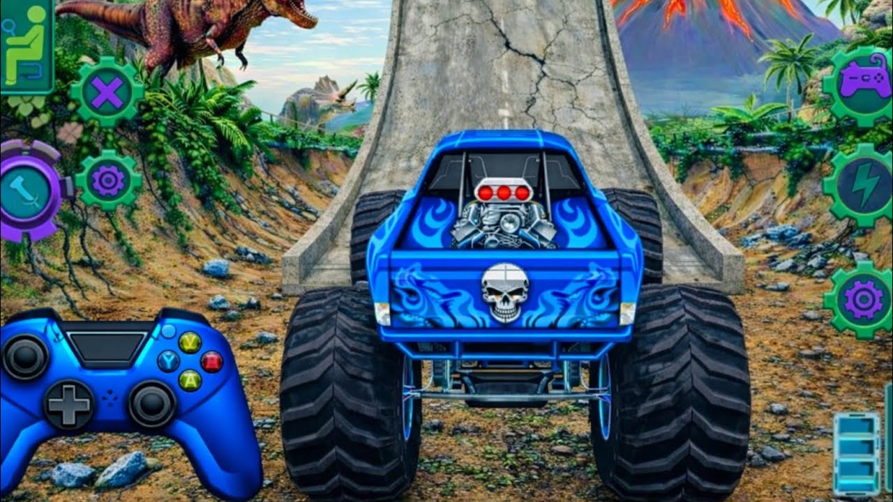 Monster Truck Stunt Racing | Extreme Mega Ramp Car Game 2025 | Android Gameplay