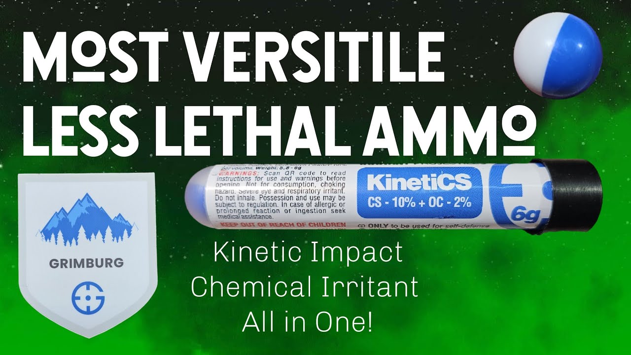 Grimburg KinetiCS Irritant Projectiles: Is this the Best Ammo for your Less Lethal Launcher?