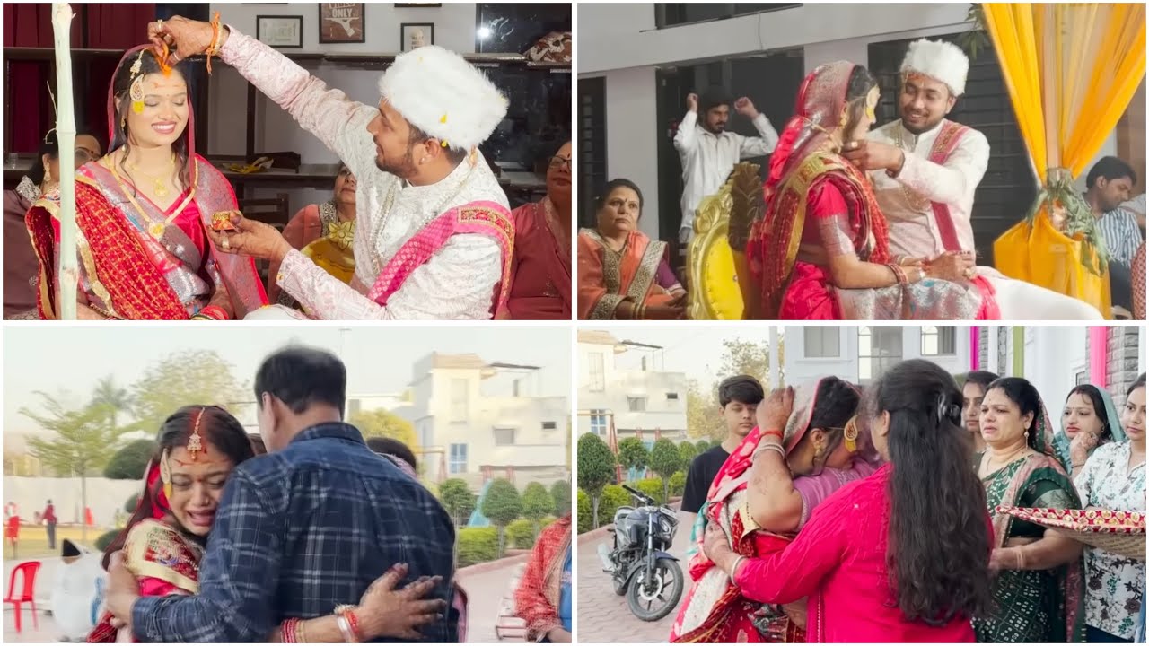 Saat Phere & Bidai Vlog | Mayur Weds Shalu #weddingvlog