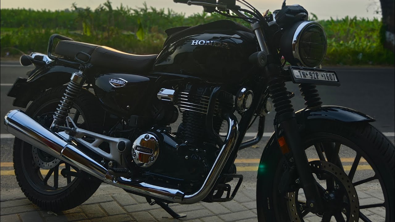 Honda H'ness CB350 | Raw Stock Exhaust Note | The Famous Roar