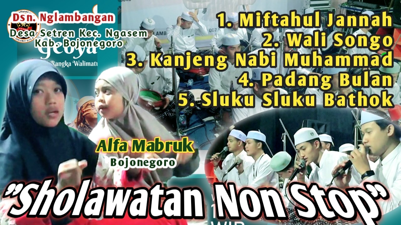 Sholawatan Nonstop | Hadrah Alfa Mabruk Bojonegoro @totokeko4158 