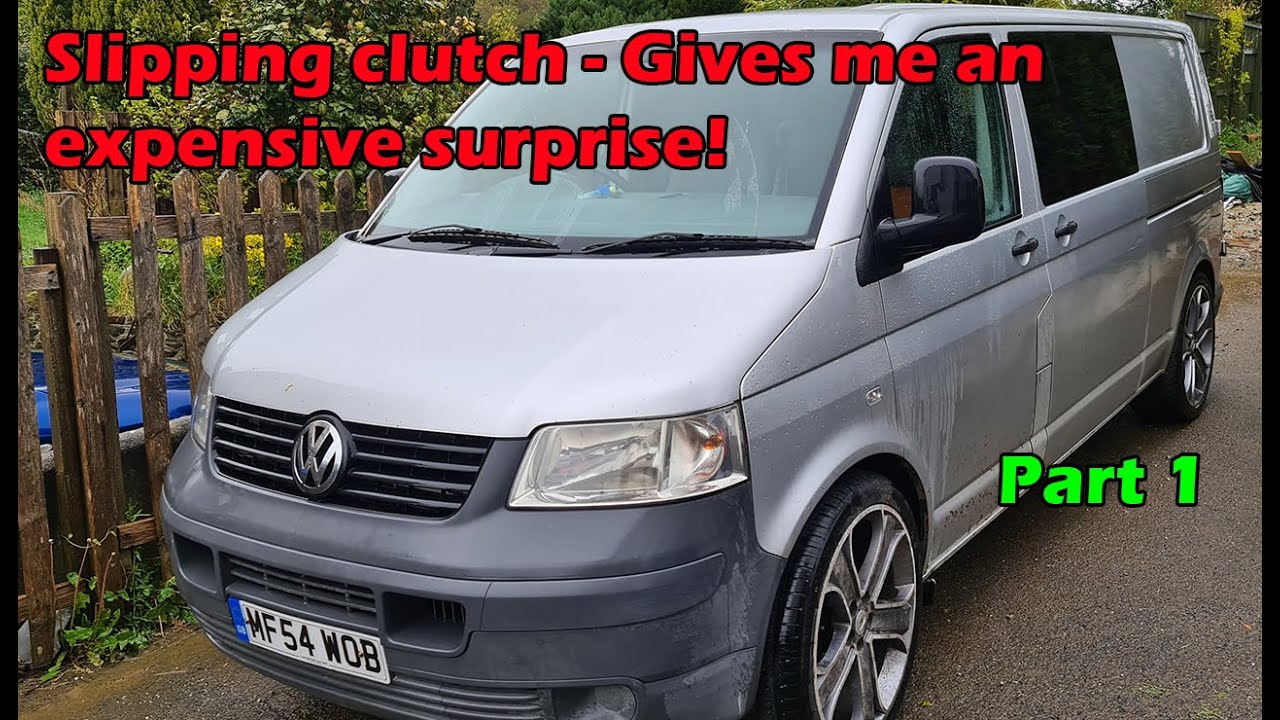 2004 Volkswagen T5 2.5 Gearbox, clutch and DMF removal and replacement Part 1