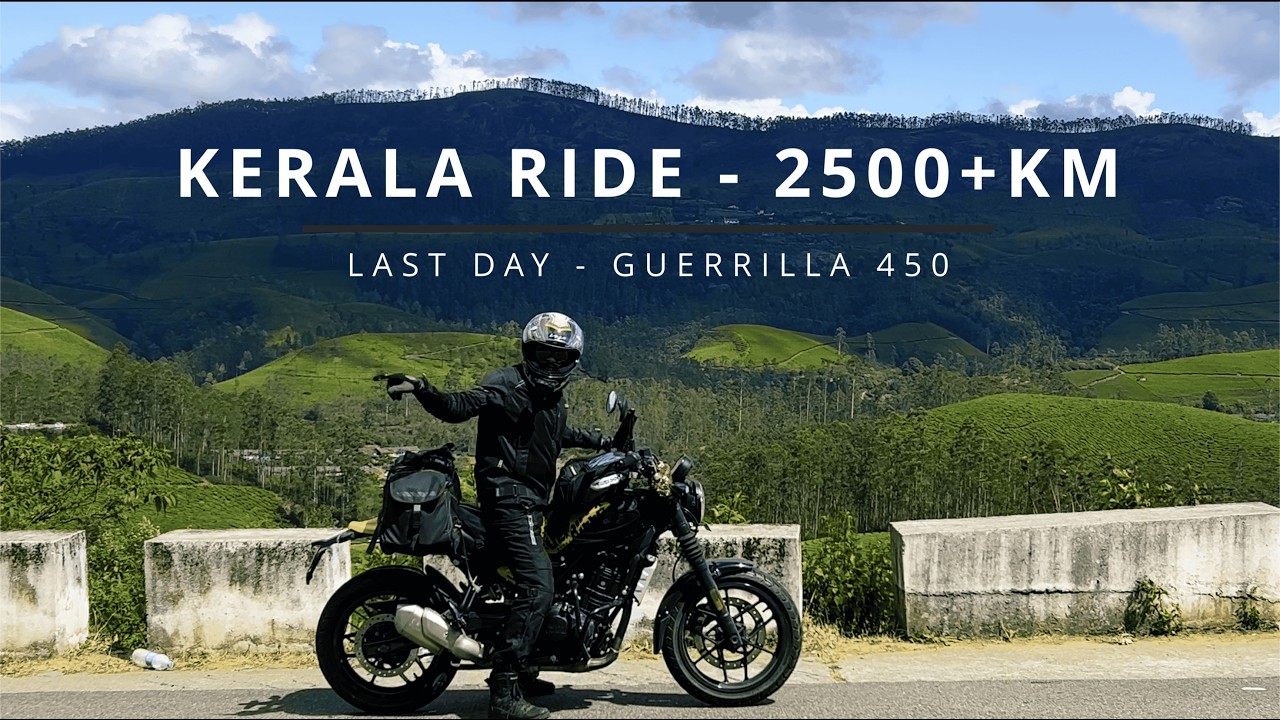 2500KM Kerala Solo Ride Ends! | Guerrilla 450 | Day 5 | Back to Hyderabad