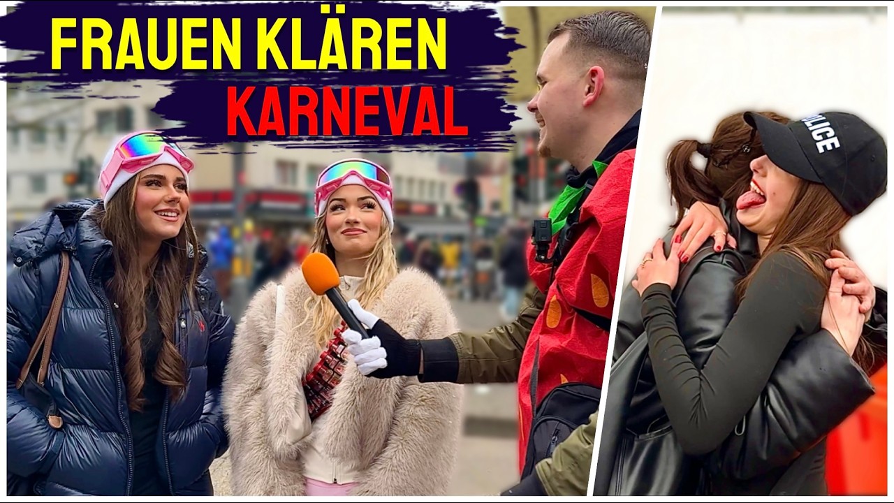 SO wollen FRAUEN am KARNEVAL WIRKLICH gekl&auml;rt werden😍 | K&ouml;ln