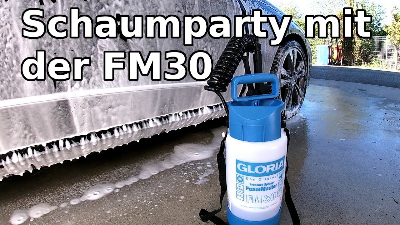 Gloria FM30 Unboxing und erster Test || Ein genialer Schaumsprüher!