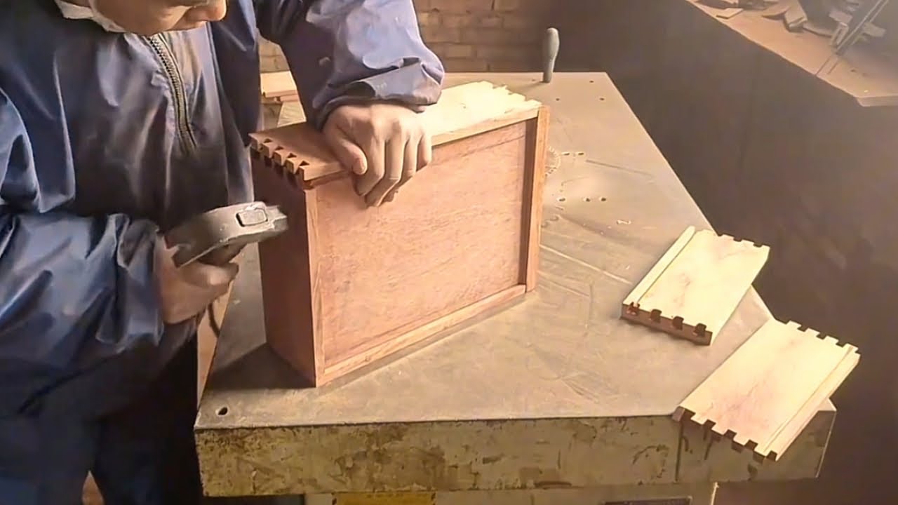 Handcrafted Wooden Cabinet Production Process