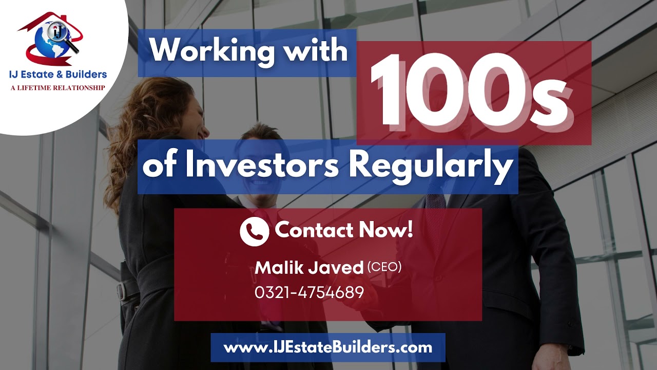 Working with 100s of Investors - IJ Estate & Builders